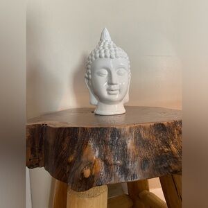 Buddha head statue